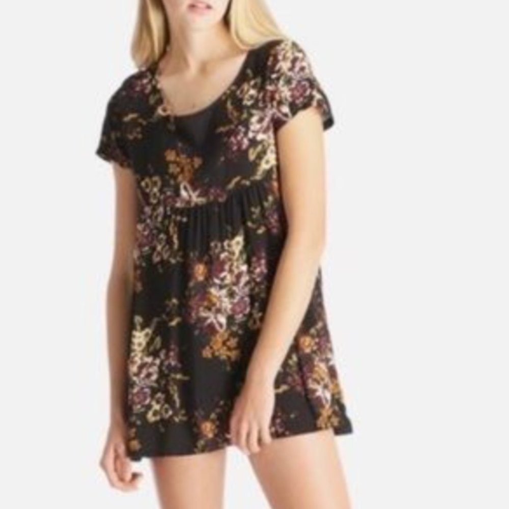 American Apparel Floral Baby Doll Dress